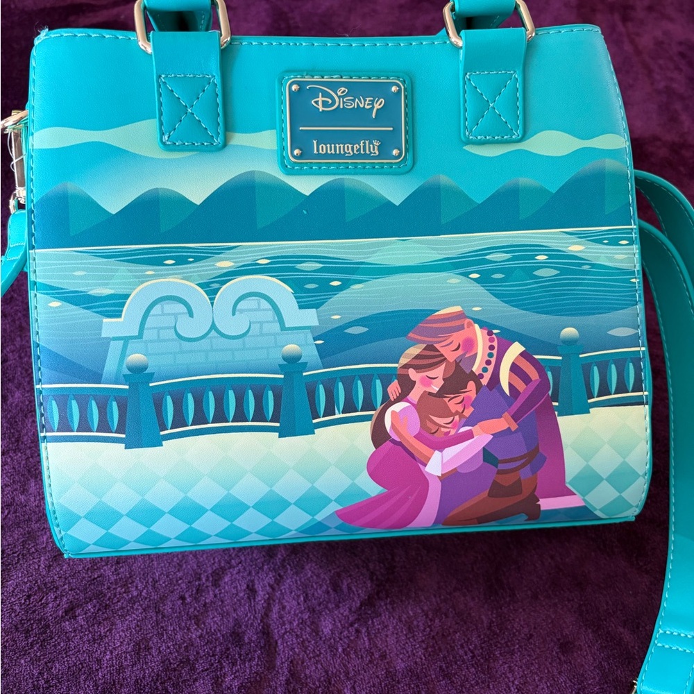 Loungefly Blue Princess Bag